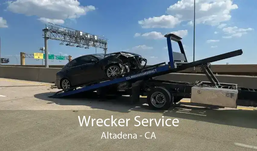 Wrecker Service Altadena - CA
