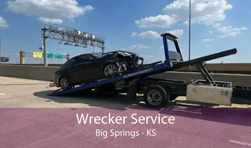 Wrecker Service Big Springs - KS