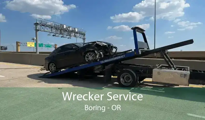 Wrecker Service Boring - OR
