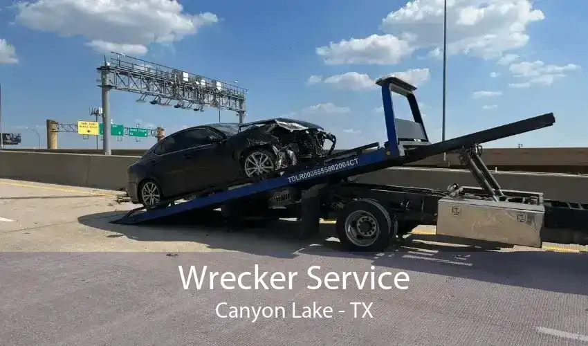 Wrecker Service Canyon Lake - TX