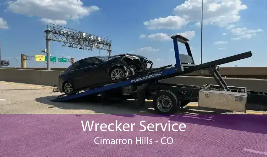 Wrecker Service Cimarron Hills - CO