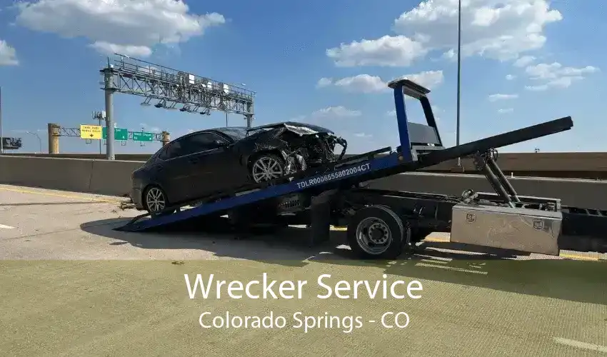 Wrecker Service Colorado Springs - CO