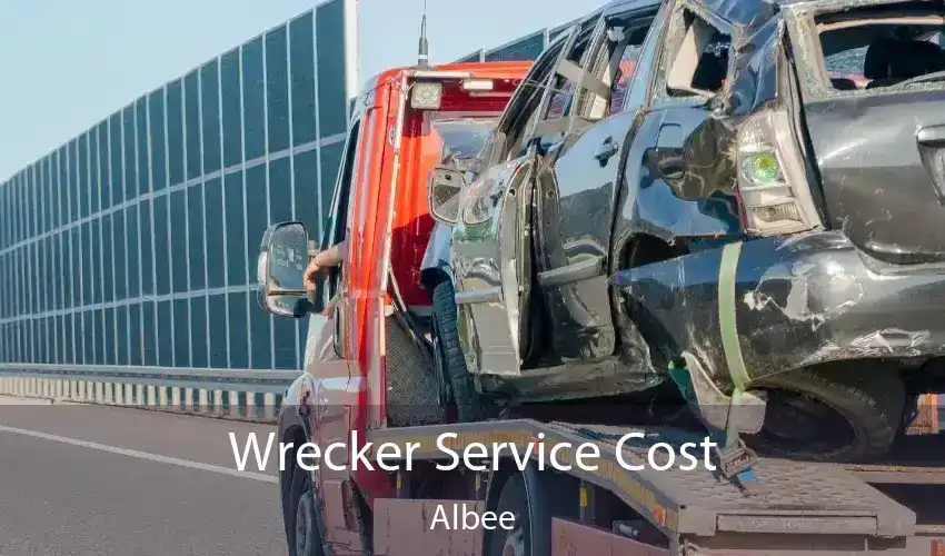 Wrecker Service Cost Albee