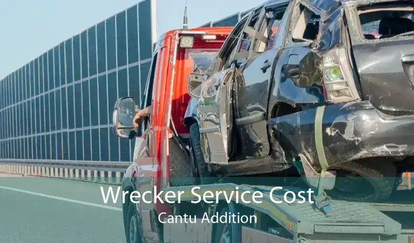 Wrecker Service Cost Cantu Addition