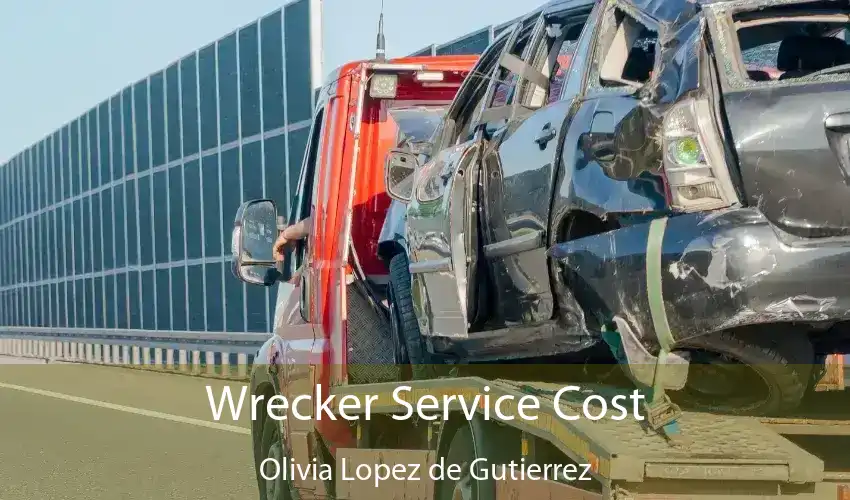 Wrecker Service Cost Olivia Lopez de Gutierrez