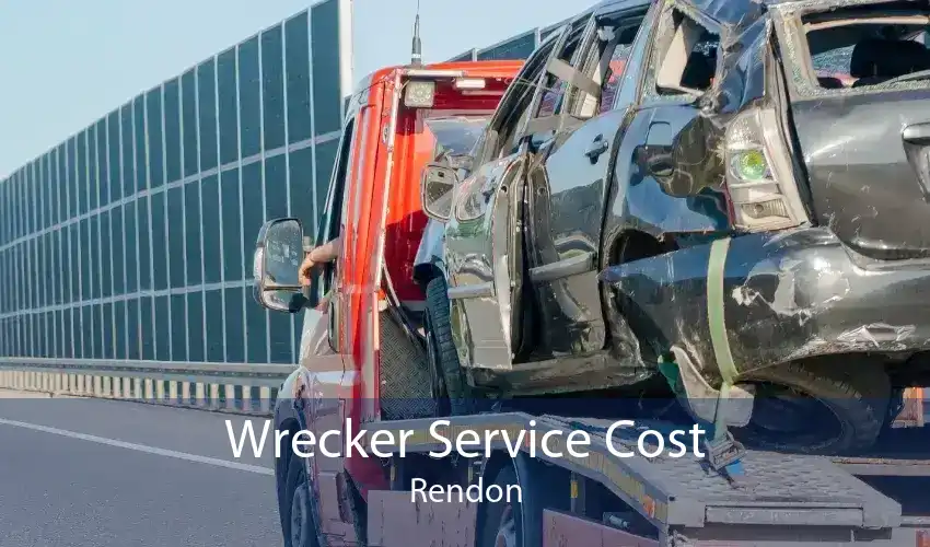 Wrecker Service Cost Rendon
