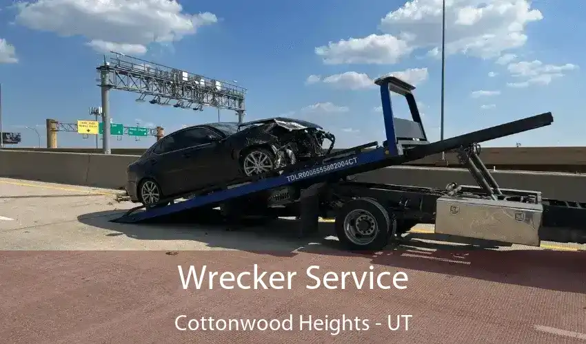 Wrecker Service Cottonwood Heights - UT