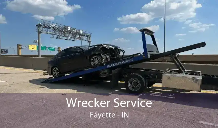 Wrecker Service Fayette - IN